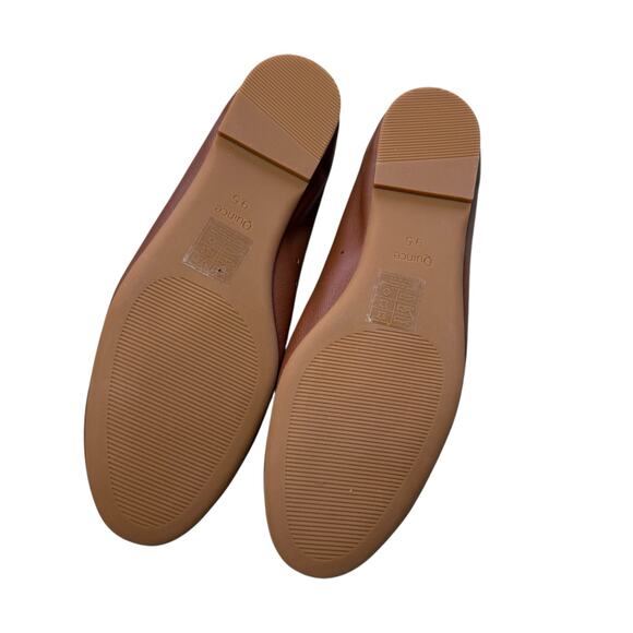Quince Italian Leather Glove Ballet Flat Cognac 9.5 New - Picture 10 of 10